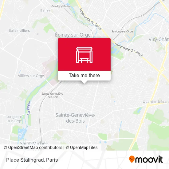 Place Stalingrad map