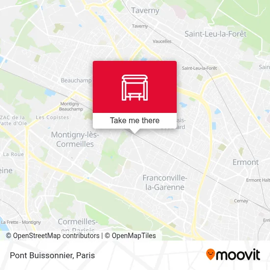 Pont Buissonnier map