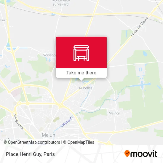 Place Henri Guy map