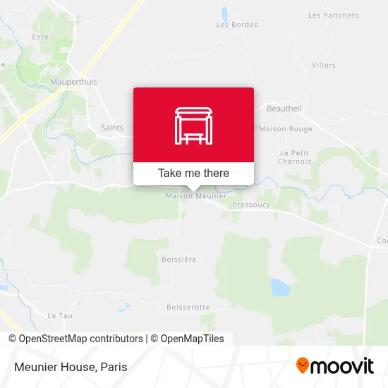 Maison Meunier map