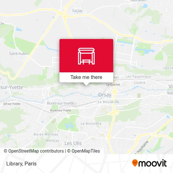 Bibliothèque map
