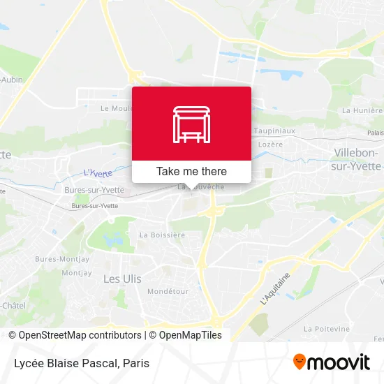 Lycée Blaise Pascal map