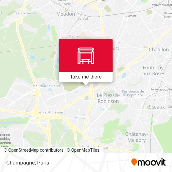 Champagne map