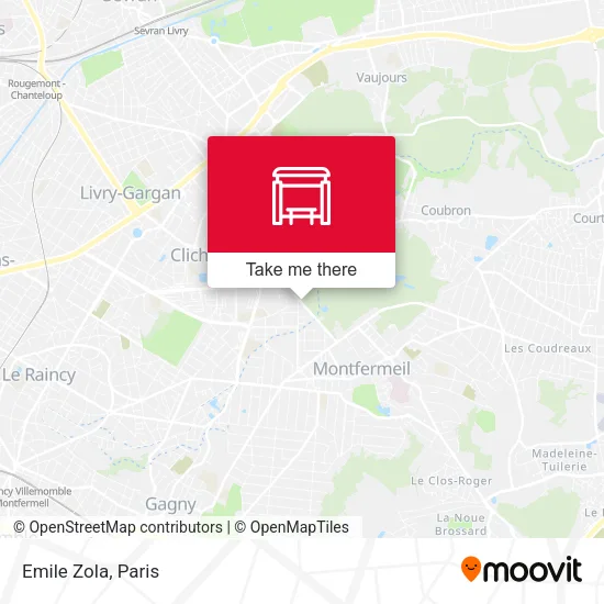 Emile Zola map