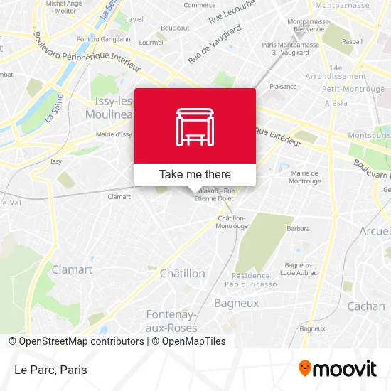 Le Parc map