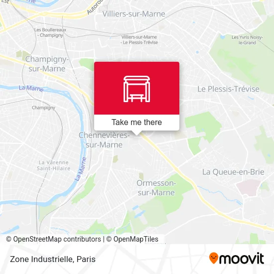 Zone Industrielle map
