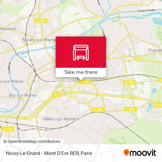 How To Get To Noisy Le Grand Mont D Est Rer In Noisy Le Grand By Bus Rer Or Metro