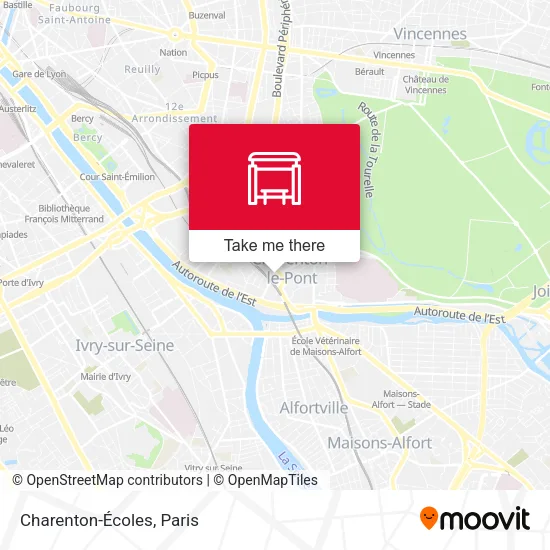 Charenton-Écoles map