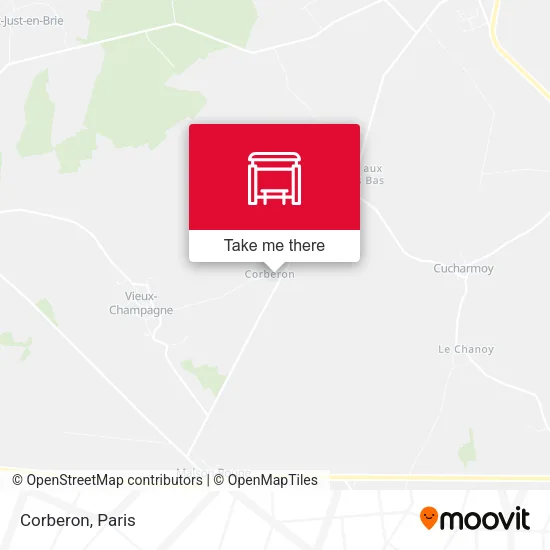 Corberon map