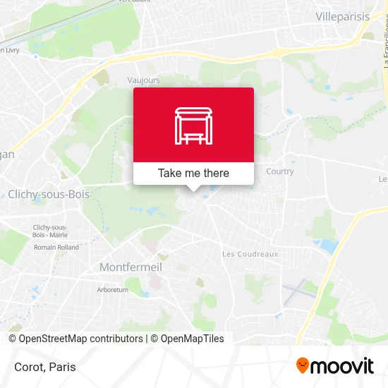 Corot map