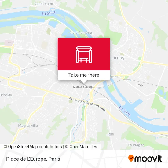 Place de L'Europe map