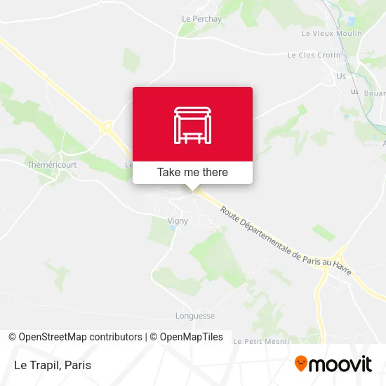 Le Trapil map