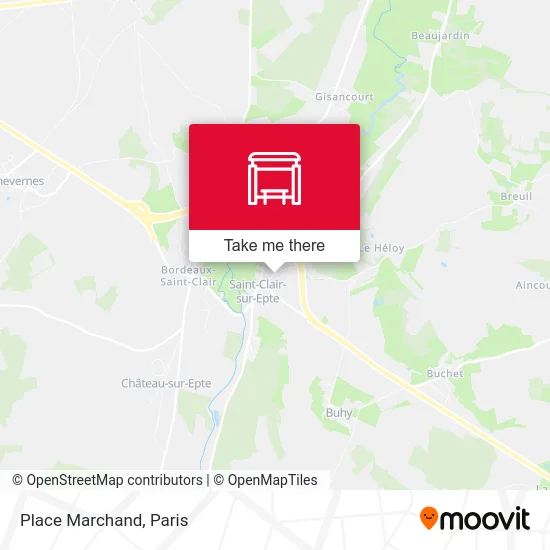 Place Marchand map