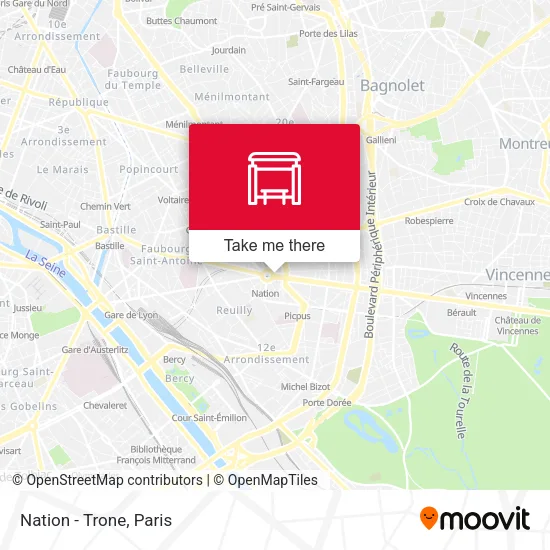 Nation - Trone map