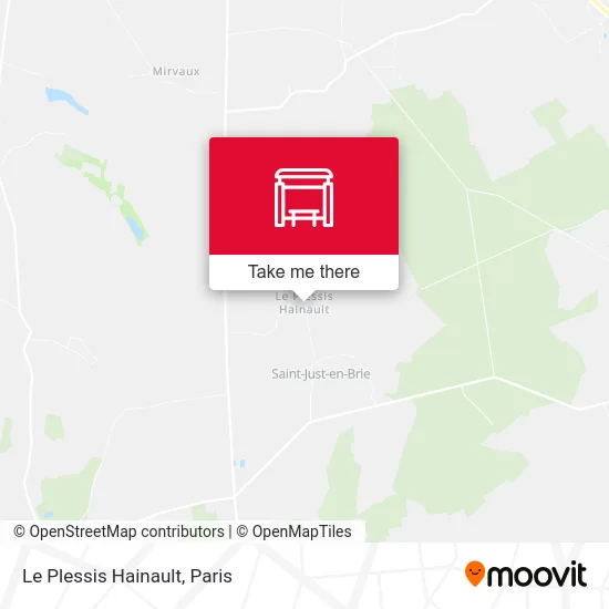 Le Plessis Hainault map
