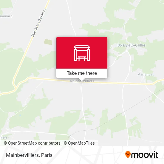 Mainbervilliers map