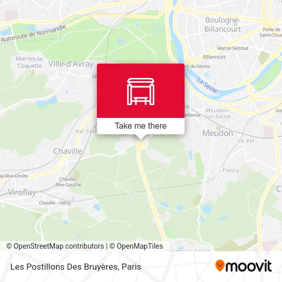 Les Postillons Des Bruyères map