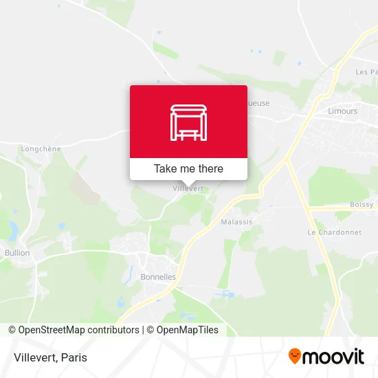 Villevert map