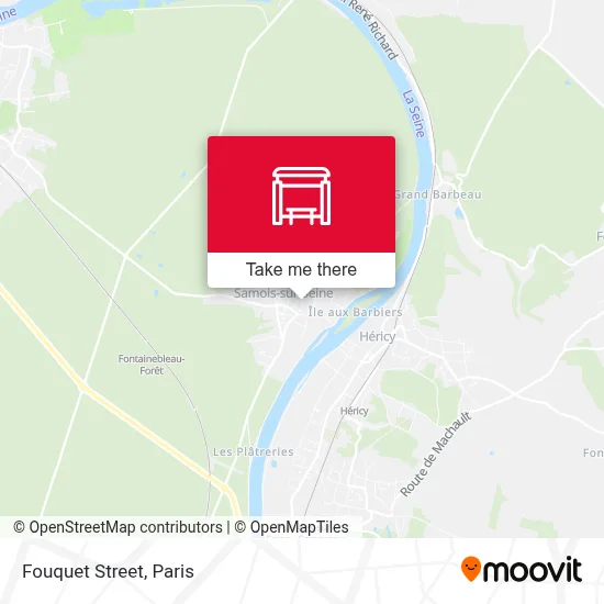 Rue Fouquet map