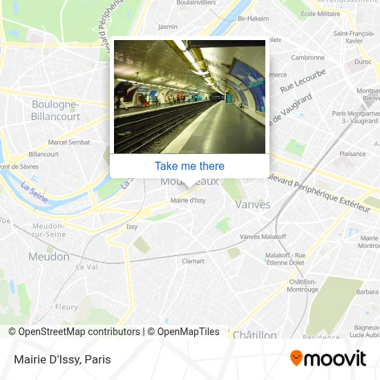 Mairie D'Issy map