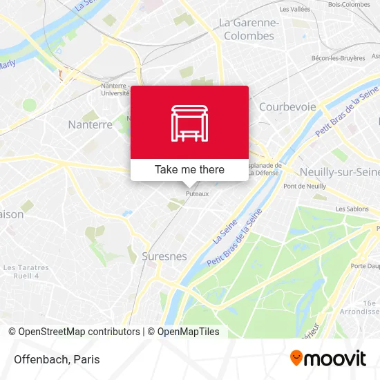Offenbach map