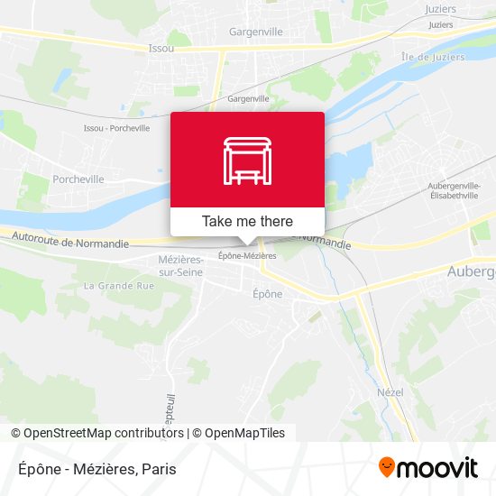 Épône - Mézières map