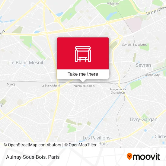 Aulnay-Sous-Bois map