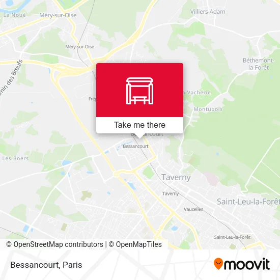 Bessancourt map
