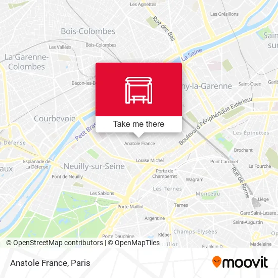 Anatole France map