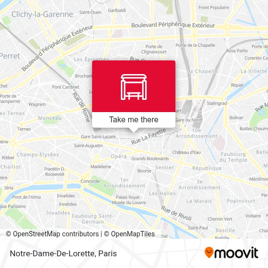 Notre-Dame-De-Lorette map