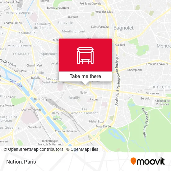 Nation map