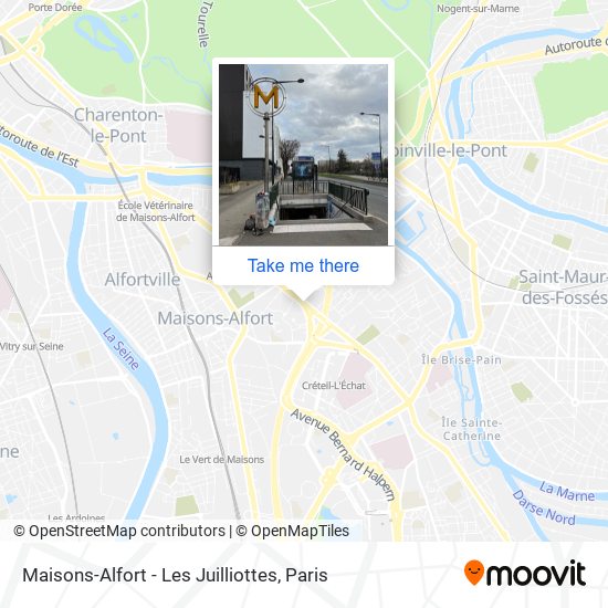 Maisons-Alfort - Les Juilliottes map