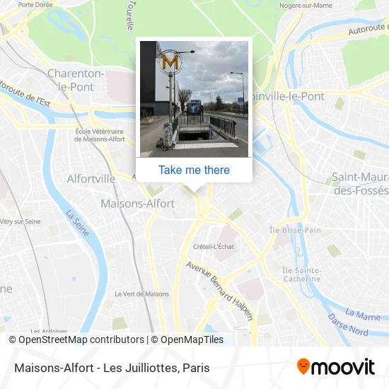 Maisons-Alfort - Les Juilliottes map