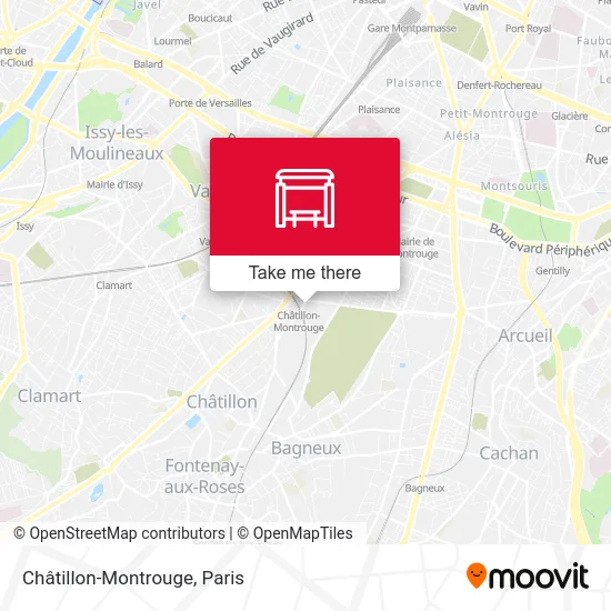 Châtillon-Montrouge map