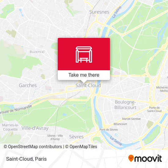 Saint-Cloud map