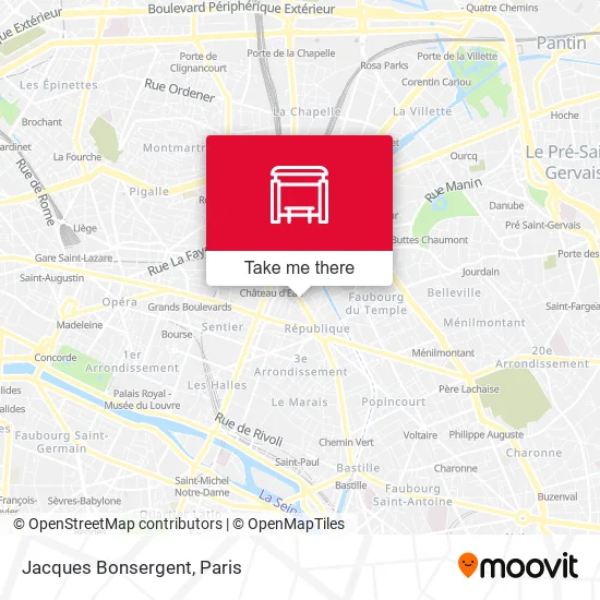 Jacques Bonsergent map