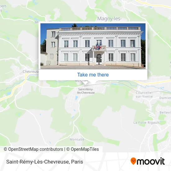 Saint-Rémy-Lès-Chevreuse map