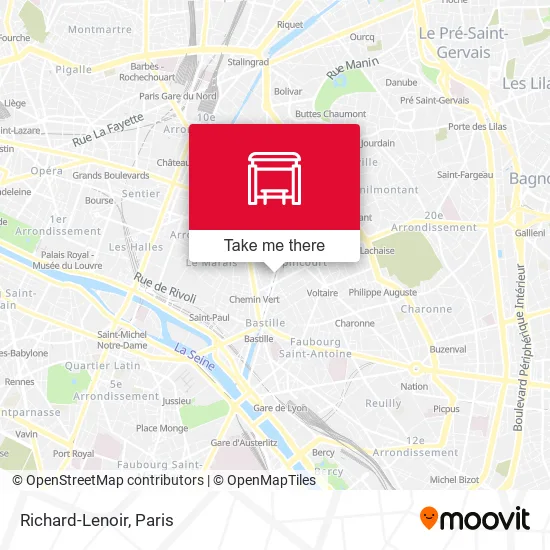 Richard-Lenoir map