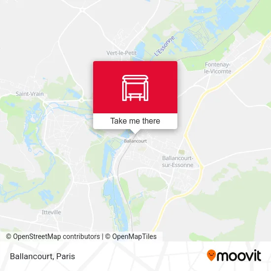 Ballancourt map