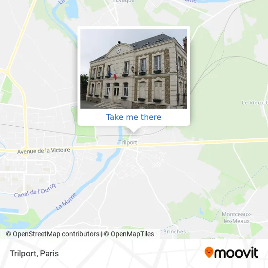 Trilport map