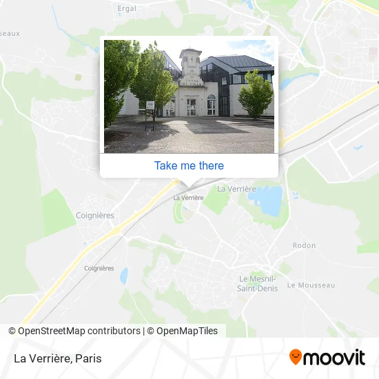 La Verrière map