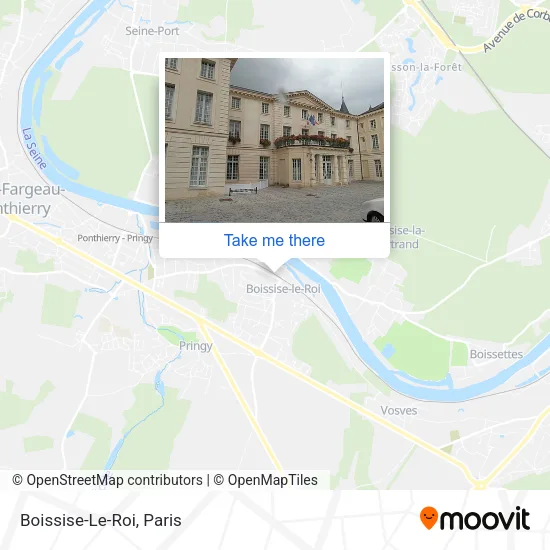 Boissise-Le-Roi map