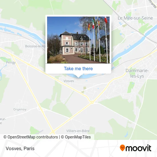 Vosves map