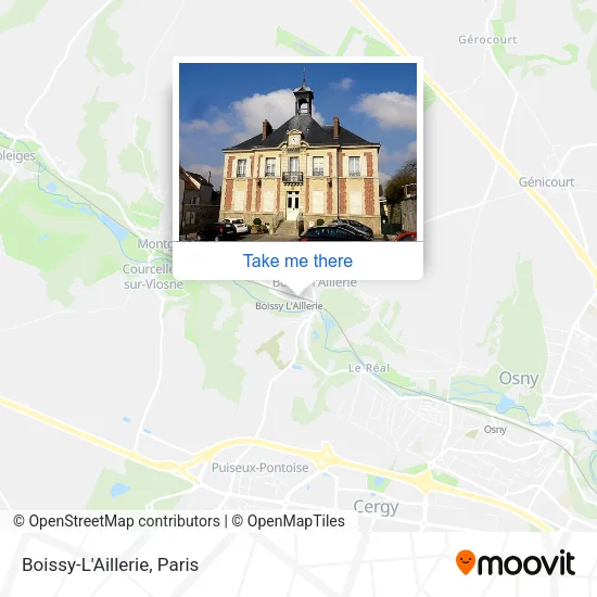 Boissy-L'Aillerie map