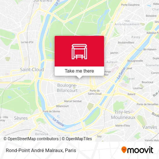Rond-Point André Malraux map