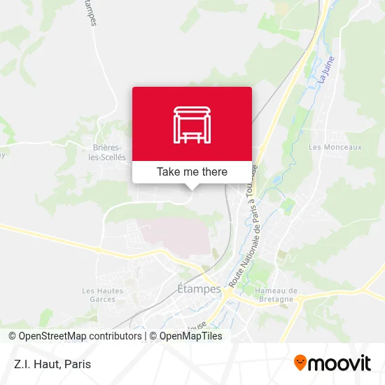 Z.I. Haut map