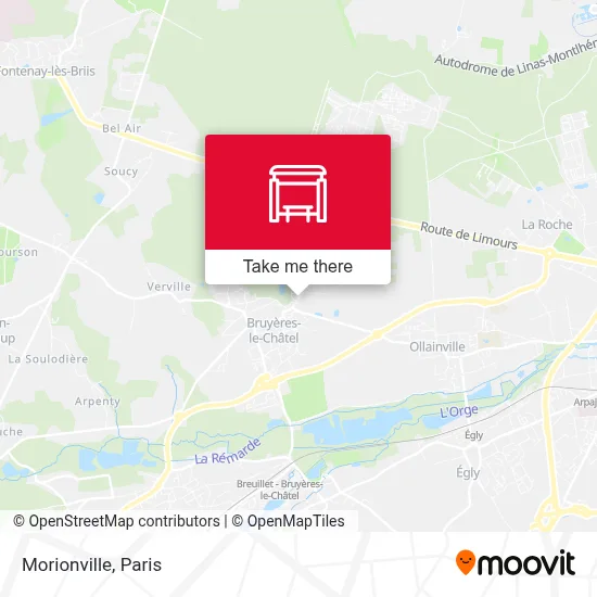 Morionville map