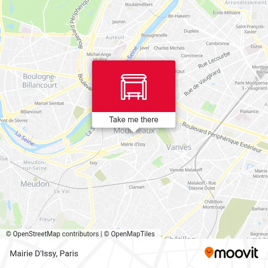 Mairie D'Issy map