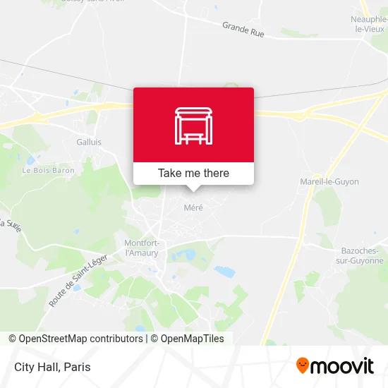 Mairie map