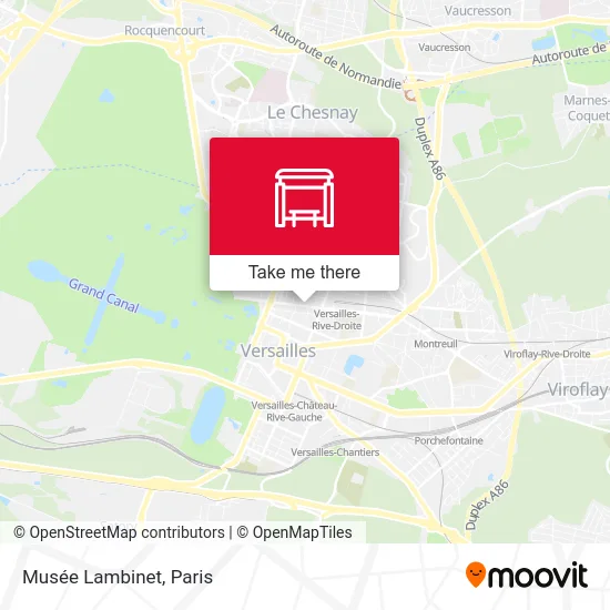Musée Lambinet map
